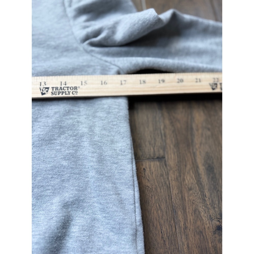 Rebecca Minkoff Janine Sweatshirt Women XS Gray EUC Puff Shoulder Long Sleeve - Picture 7 of 10